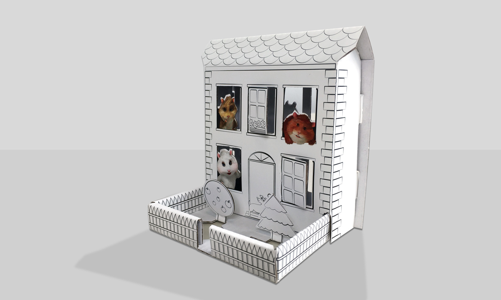 Multimedialny domek 3D