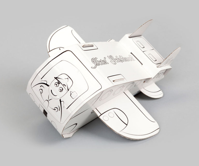 Kolorowanki 3D – samolot