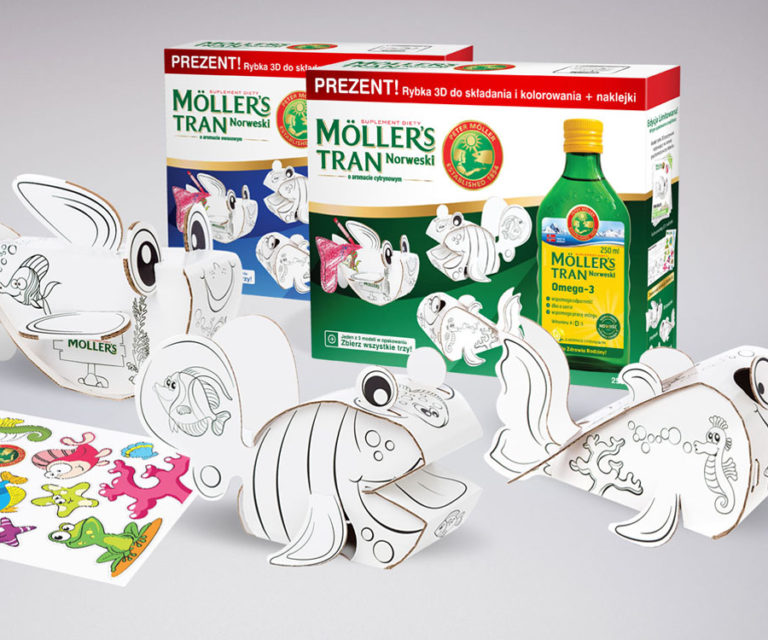 Kolorowanki 3d – rybki