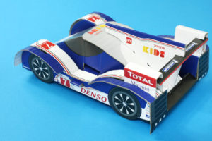 Model 3D – bolid Toyota kids