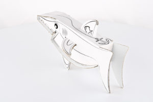 Rekin – Kolorowanka 3D