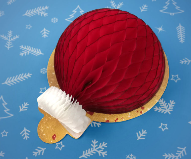 Bombka – model z bibuły