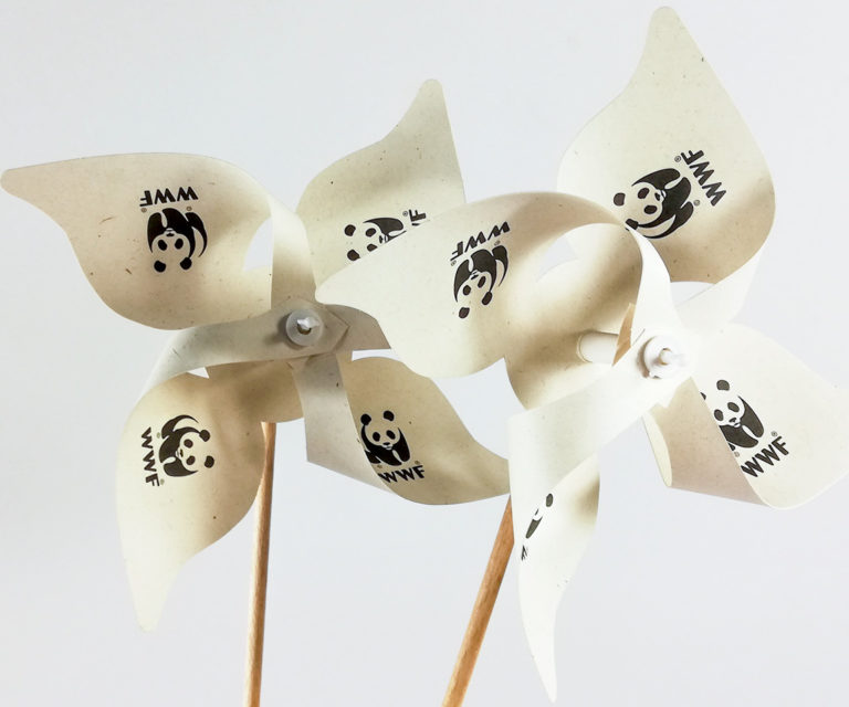 Ekologiczne wiatraczki WWF