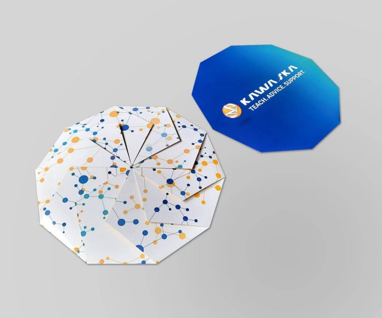 Ulotka typu „kwiatek”